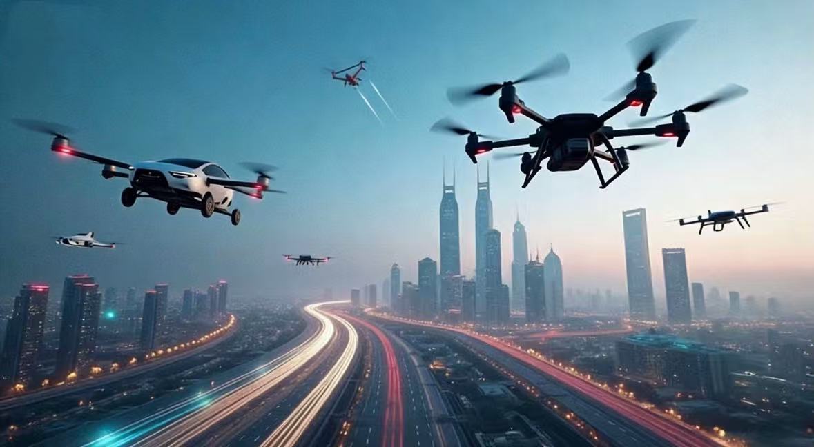 《Ekonomija na nizki nadmorski višini se začne: kako prilagojeni hidravlični cilindri izboljšajo natančnost brezpilotnih letal》