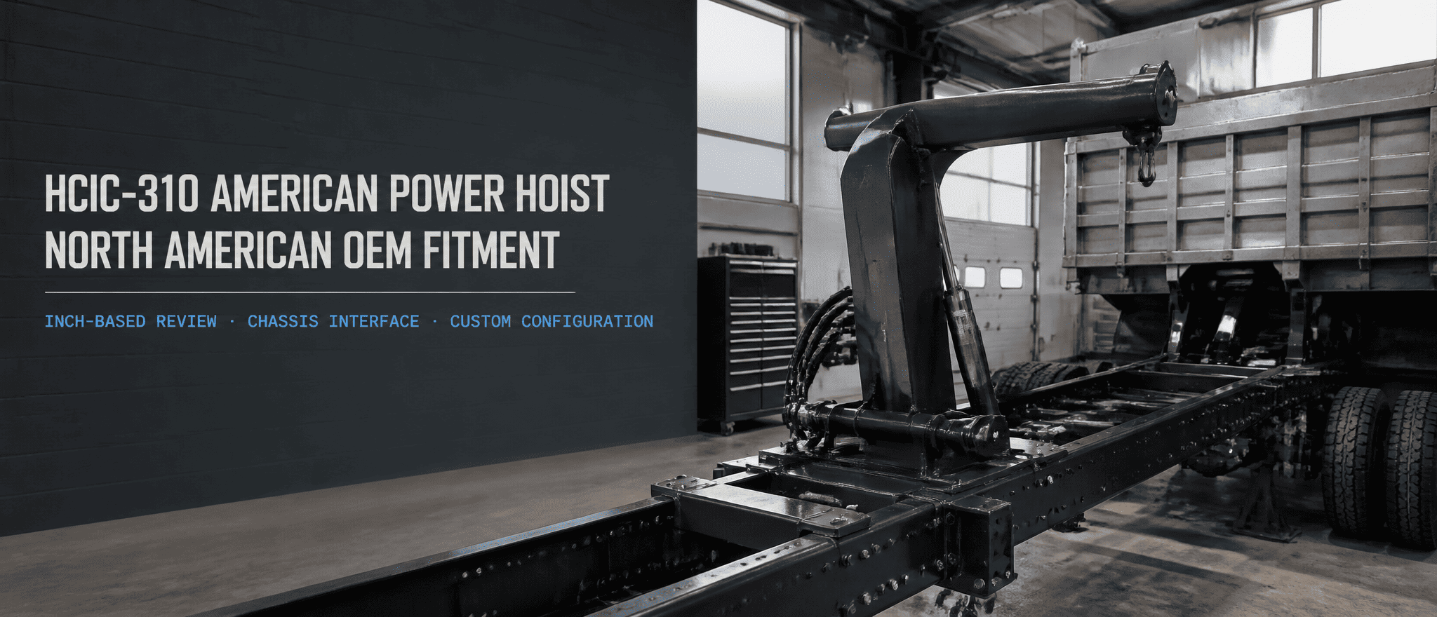 HCIC postavi palčno namestitev v središče svojega vira HCIC-310 American Power Hoist Resource
