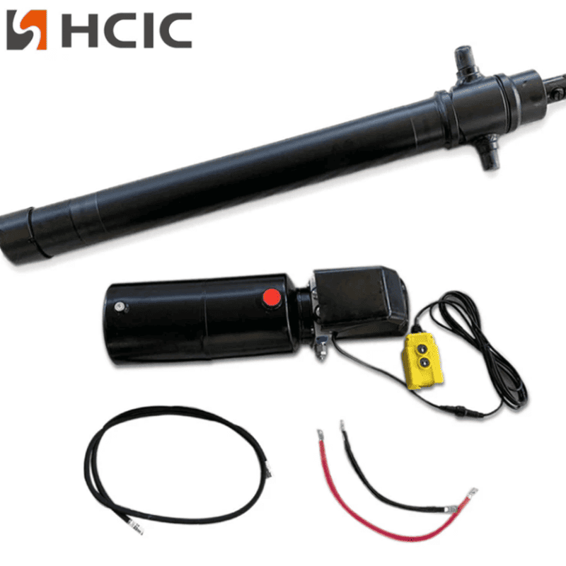 4TG-E90-1000 Kombinacija hidravličnega cilindra prikolice + pogonske enote po meri